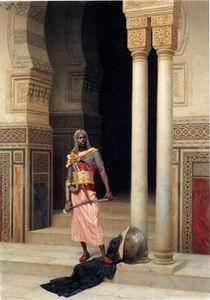 unknow artist Arab or Arabic people and life. Orientalism oil paintings 165